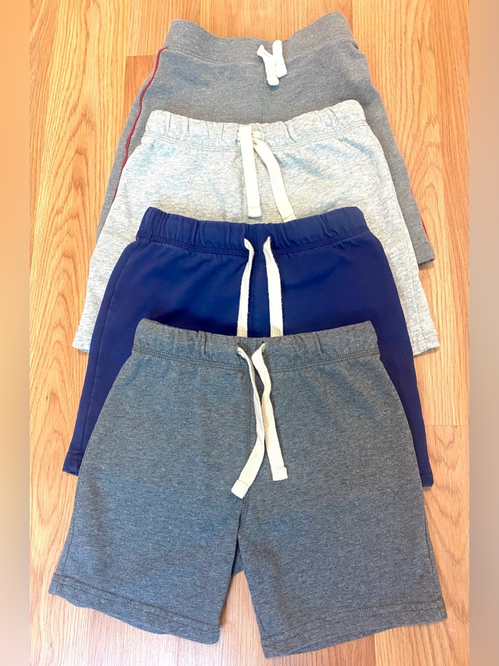 💙☀️4T BOYS FRENCH TERRY COTTON SHORTS GNODIO BUNDLE SUMMER SHORTS TODDLER MULTI